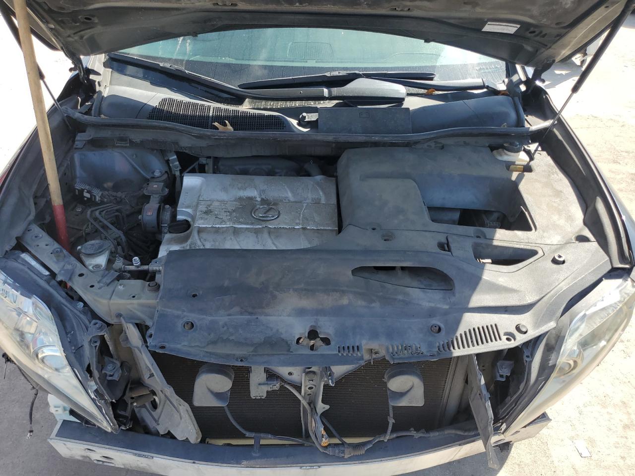 2010 Lexus RX VIN 2T2ZK1BA7AC006832 Copart auction photo, front end damage thumbnail 12