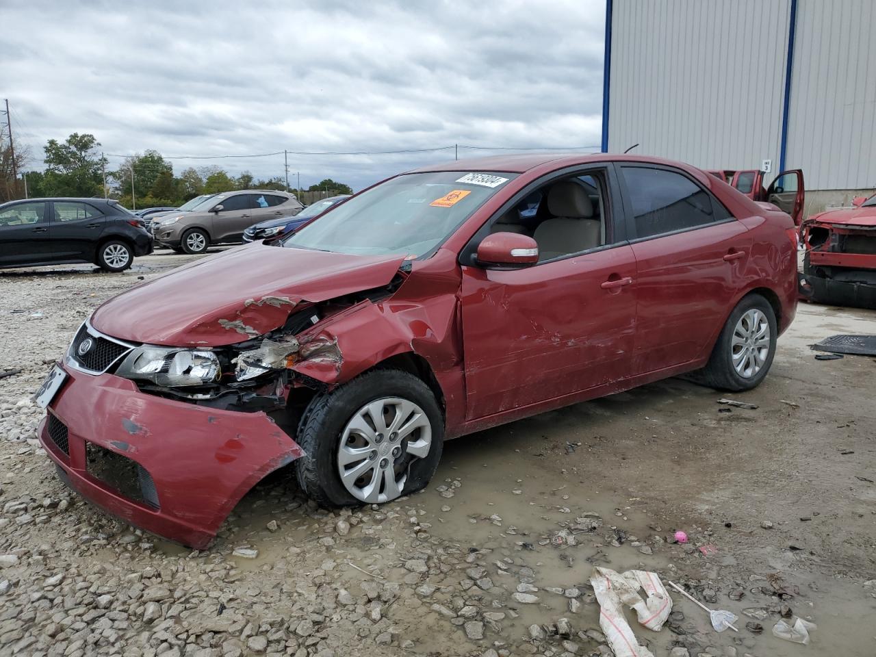 2010 KIA Forte VIN KNAFU4A25A5234187