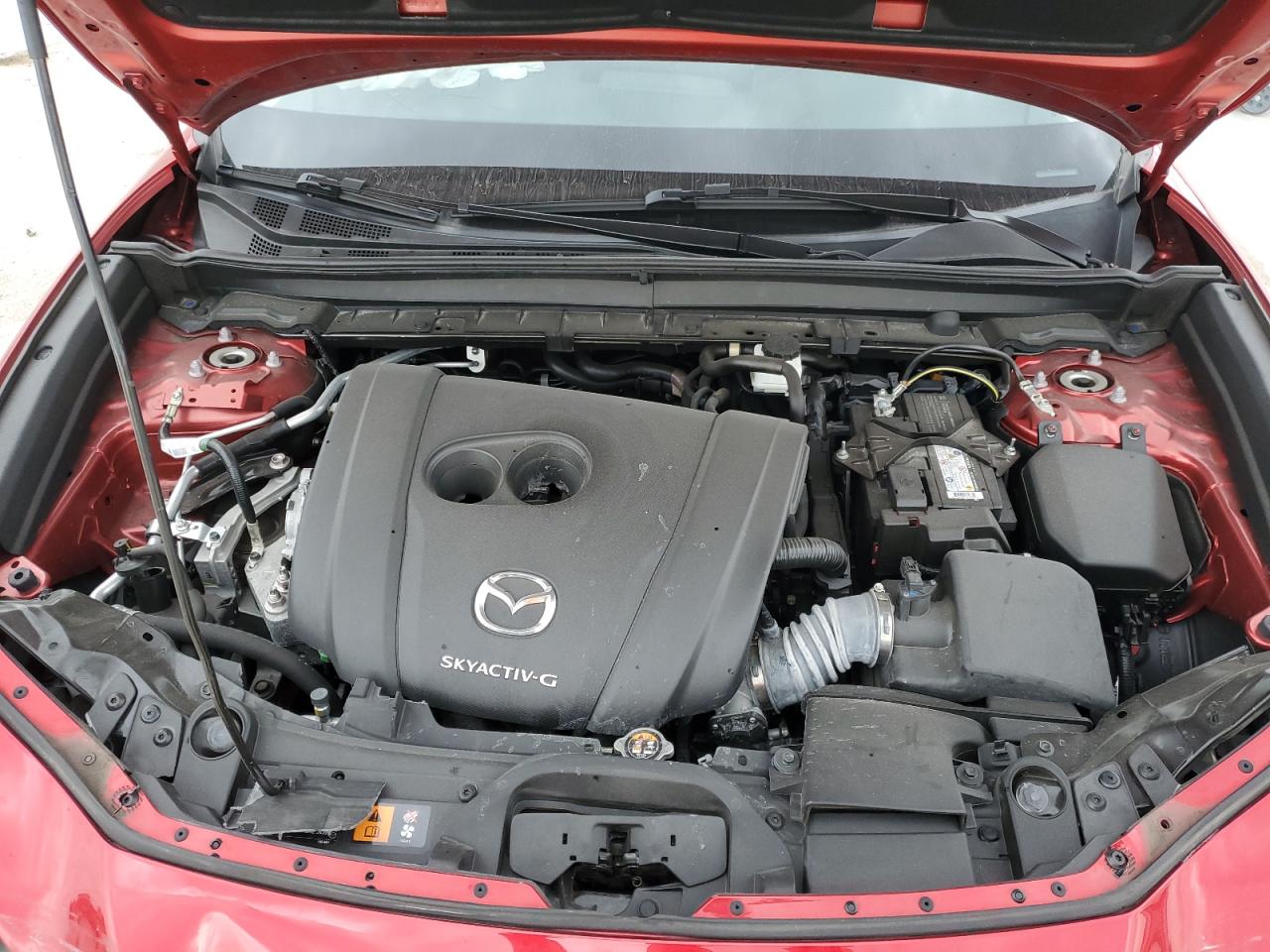2021 Mazda CX-30 VIN 3MVDMABL7MM261162 Copart auction photo, front end / side damage thumbnail 12