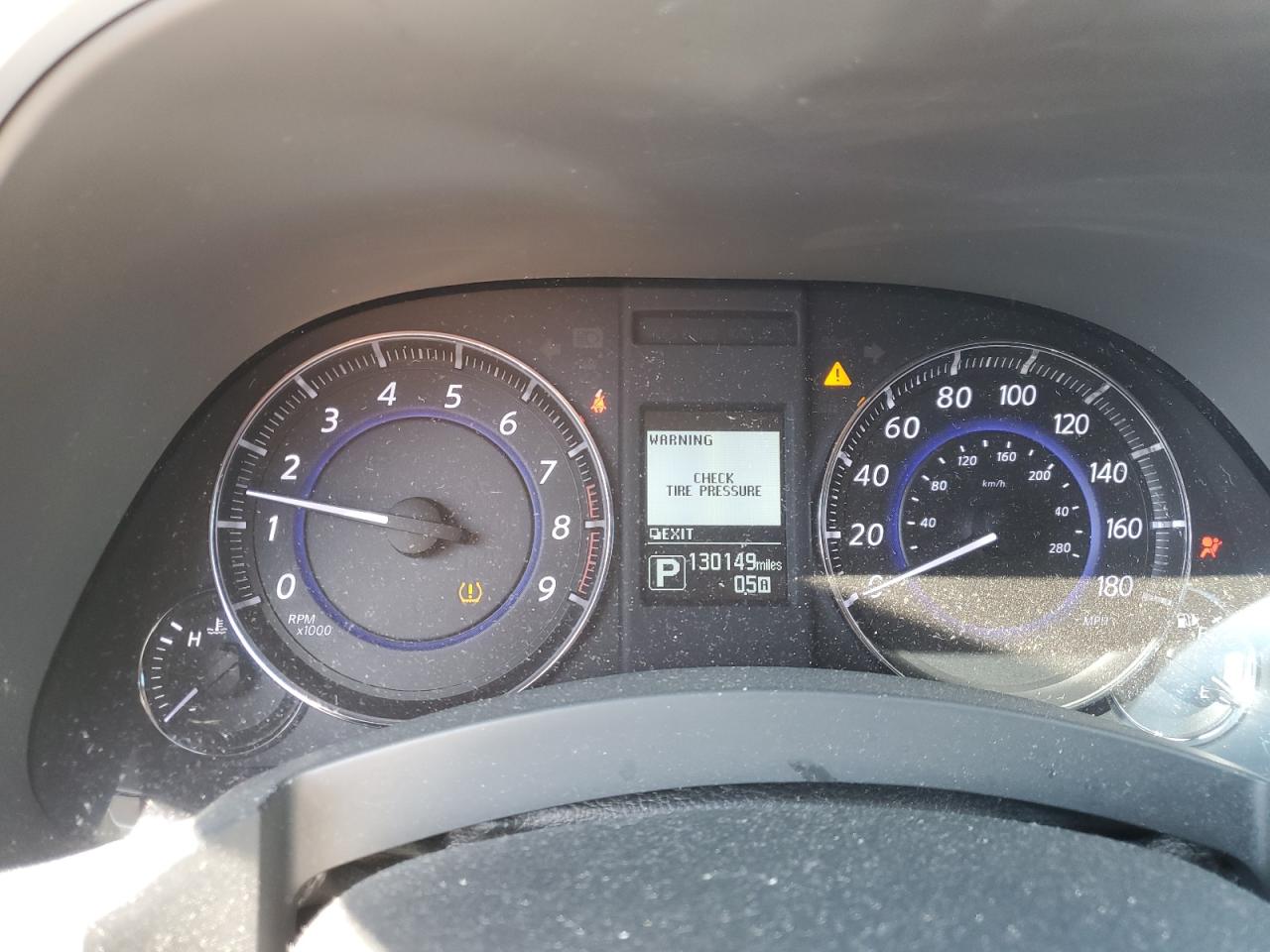 2015 Infiniti QX70 VIN JN8CS1MW3FM482349 Copart auction photo, rear end / rejected repair damage thumbnail 9