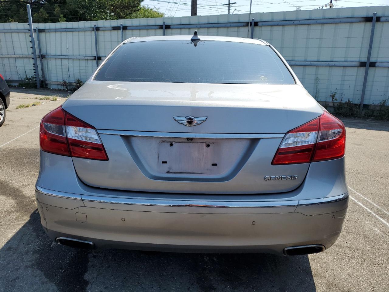 2012 Hyundai Genesis VIN KMHGC4DD6CU170494 Copart auction photo, all over damage thumbnail 6