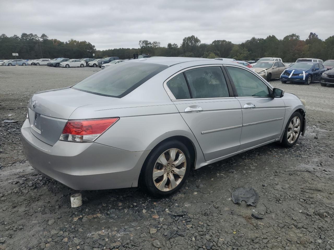 2009 Honda Accord VIN 1HGCP36829A033534 Copart auction photo, burn damage thumbnail 3