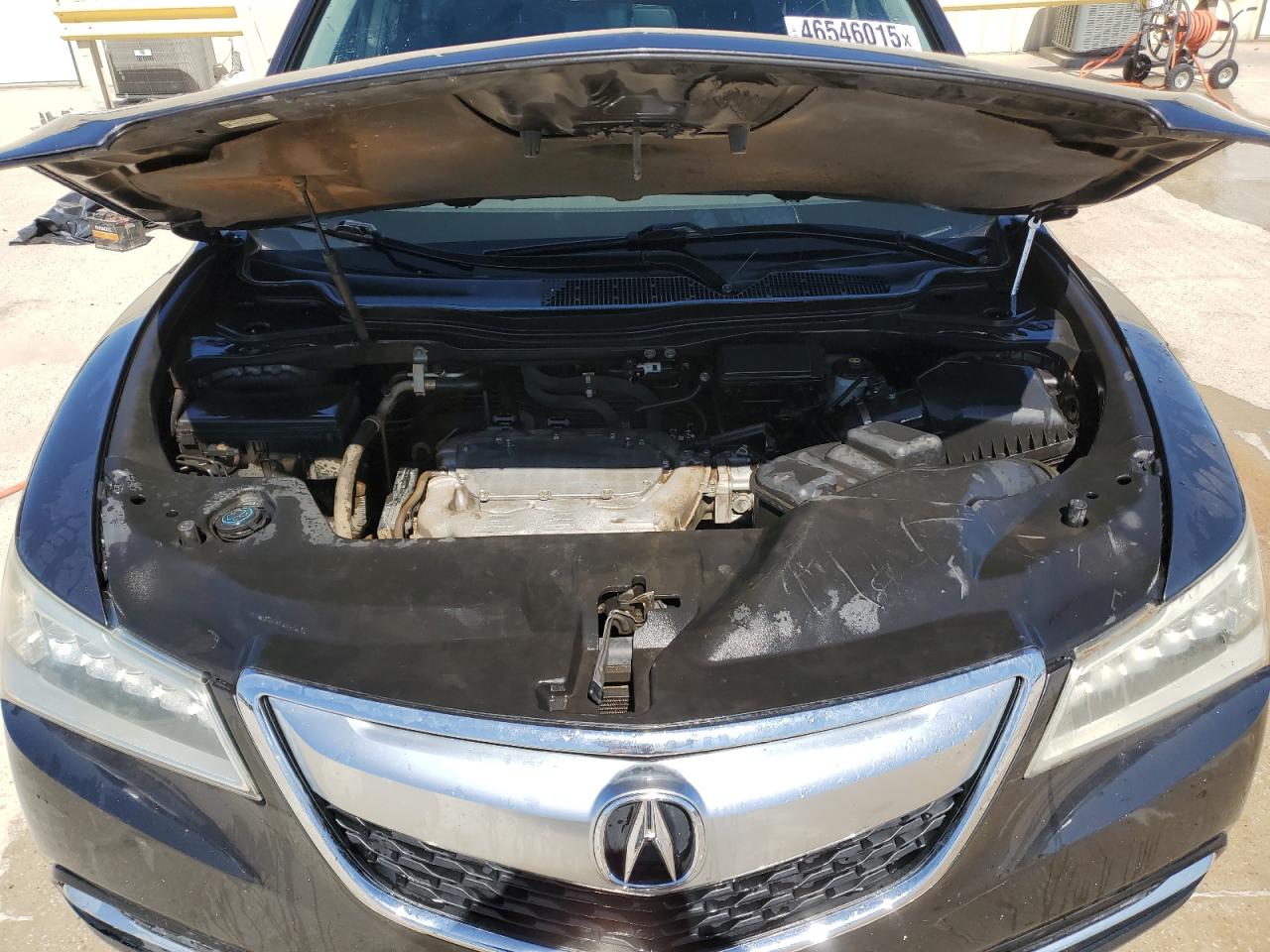 2014 Acura MDX VIN 5FRYD4H48EB032370 Copart auction photo, rear end / side damage thumbnail 12