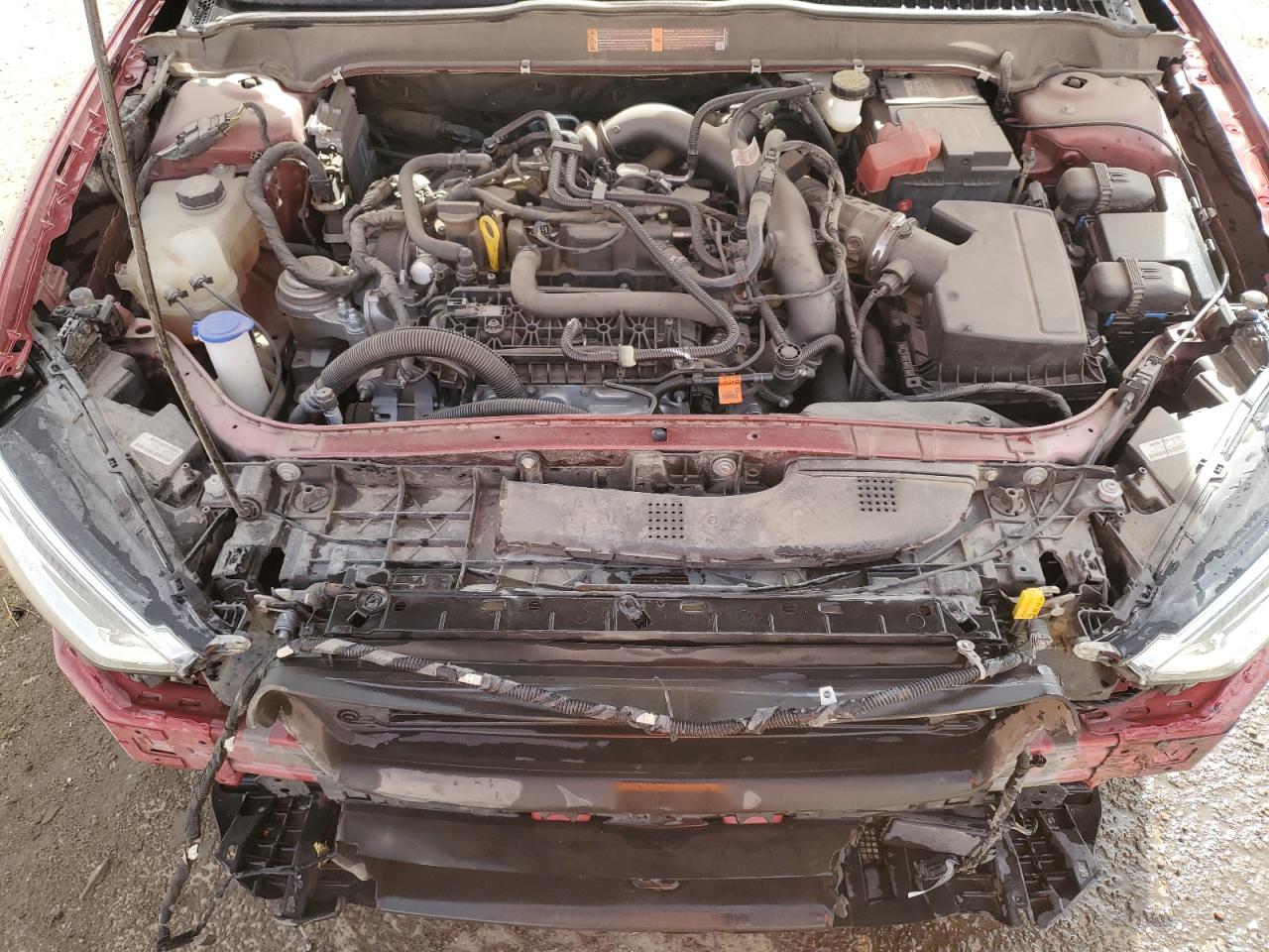 2019 Ford Fusion VIN 3FA6P0CD6KR133911 Copart auction photo, front end damage thumbnail 11