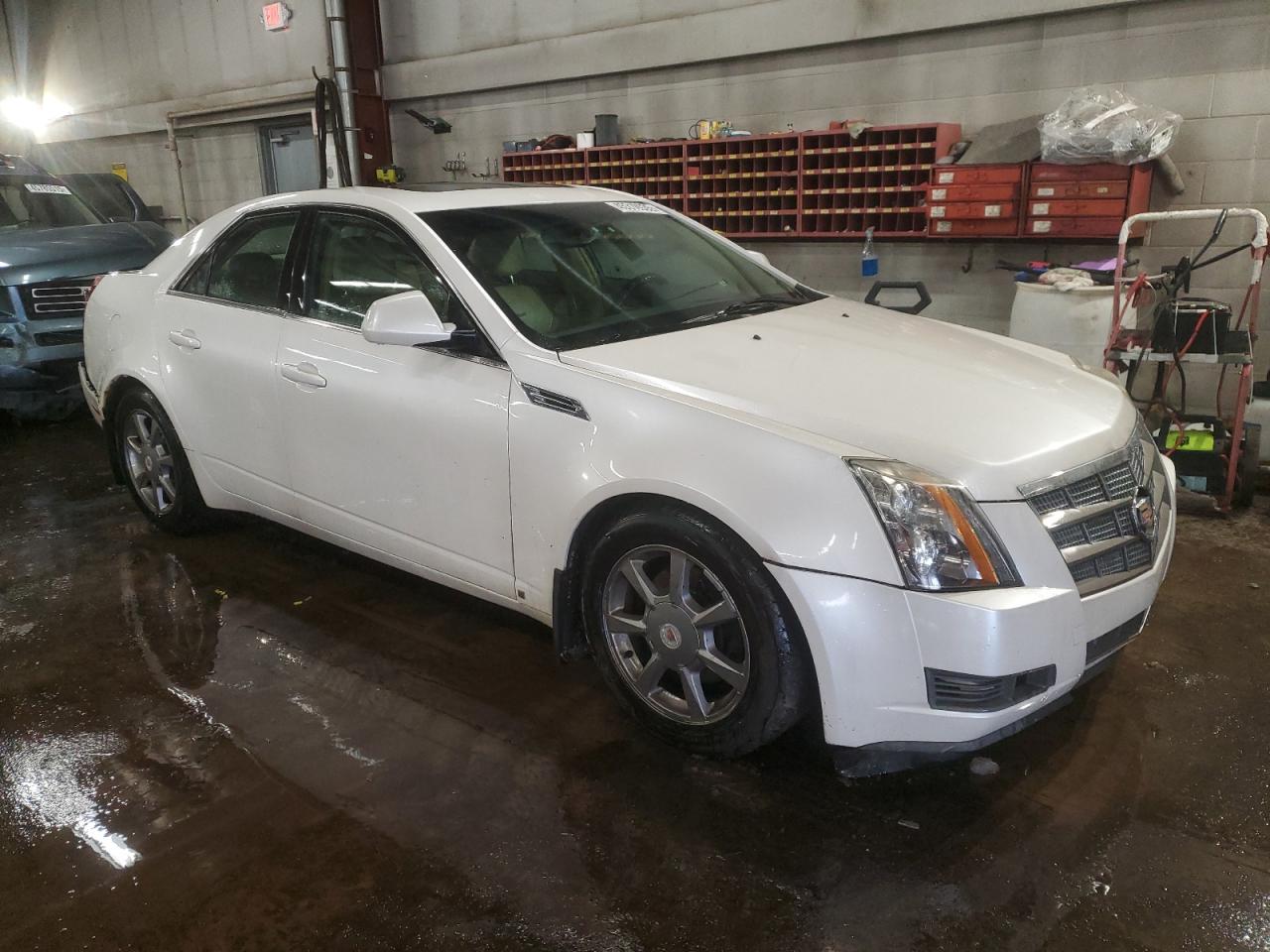 2008 Cadillac CTS VIN 1G6DM577380117933 Copart auction photo, rear end damage thumbnail 4