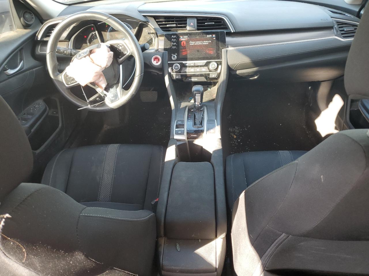 2020 Honda Civic VIN 19XFC1F37LE208252 Copart auction photo, front end / rear end damage thumbnail 8