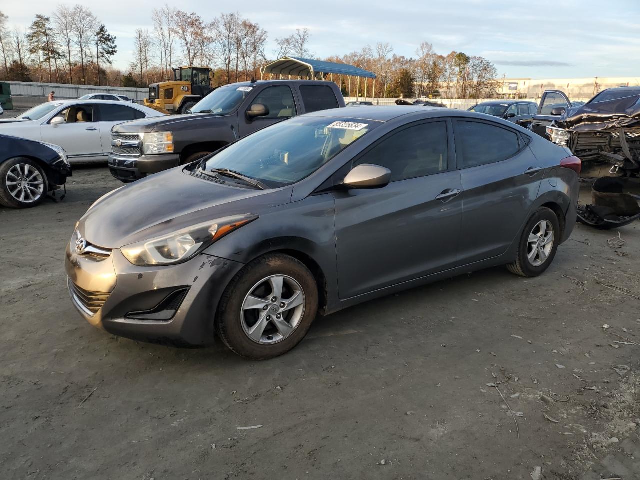 2014 Hyundai Elantra VIN 5NPDH4AE9EH482148