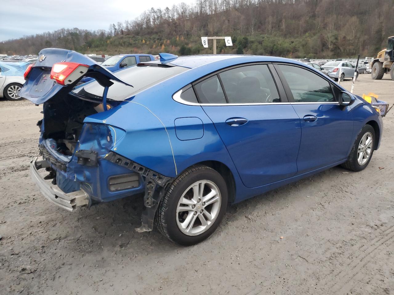2016 Chevrolet Cruze VIN 1G1BE5SM0G7310151 Copart auction photo, rear end damage thumbnail 3