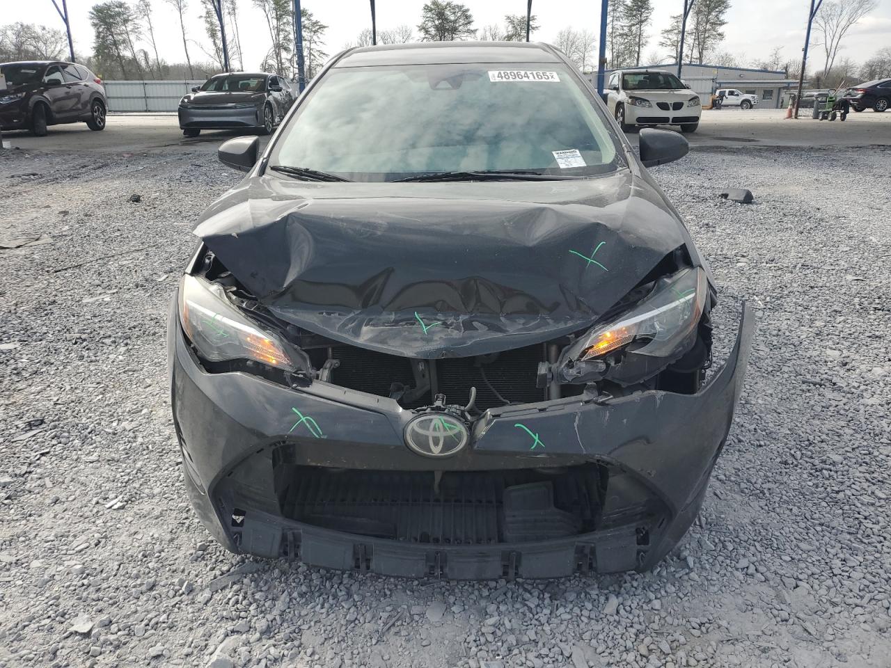 2019 Toyota Corolla VIN 5YFBURHE0KP949381 Copart auction photo, front end damage thumbnail 5