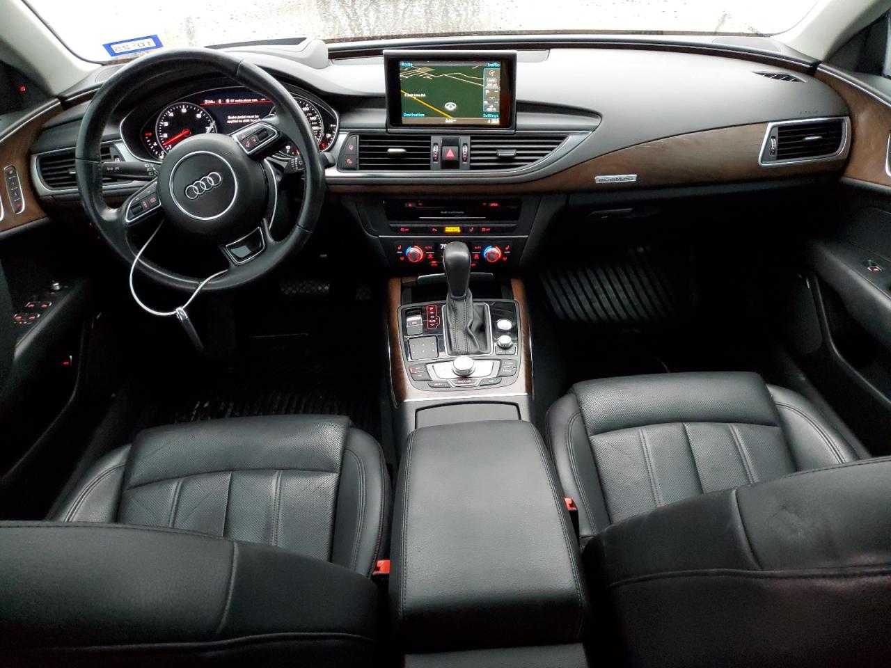 2016 Audi A7 VIN WAU2GAFCXGN002019 Copart auction photo, rear end / hail damage thumbnail 8