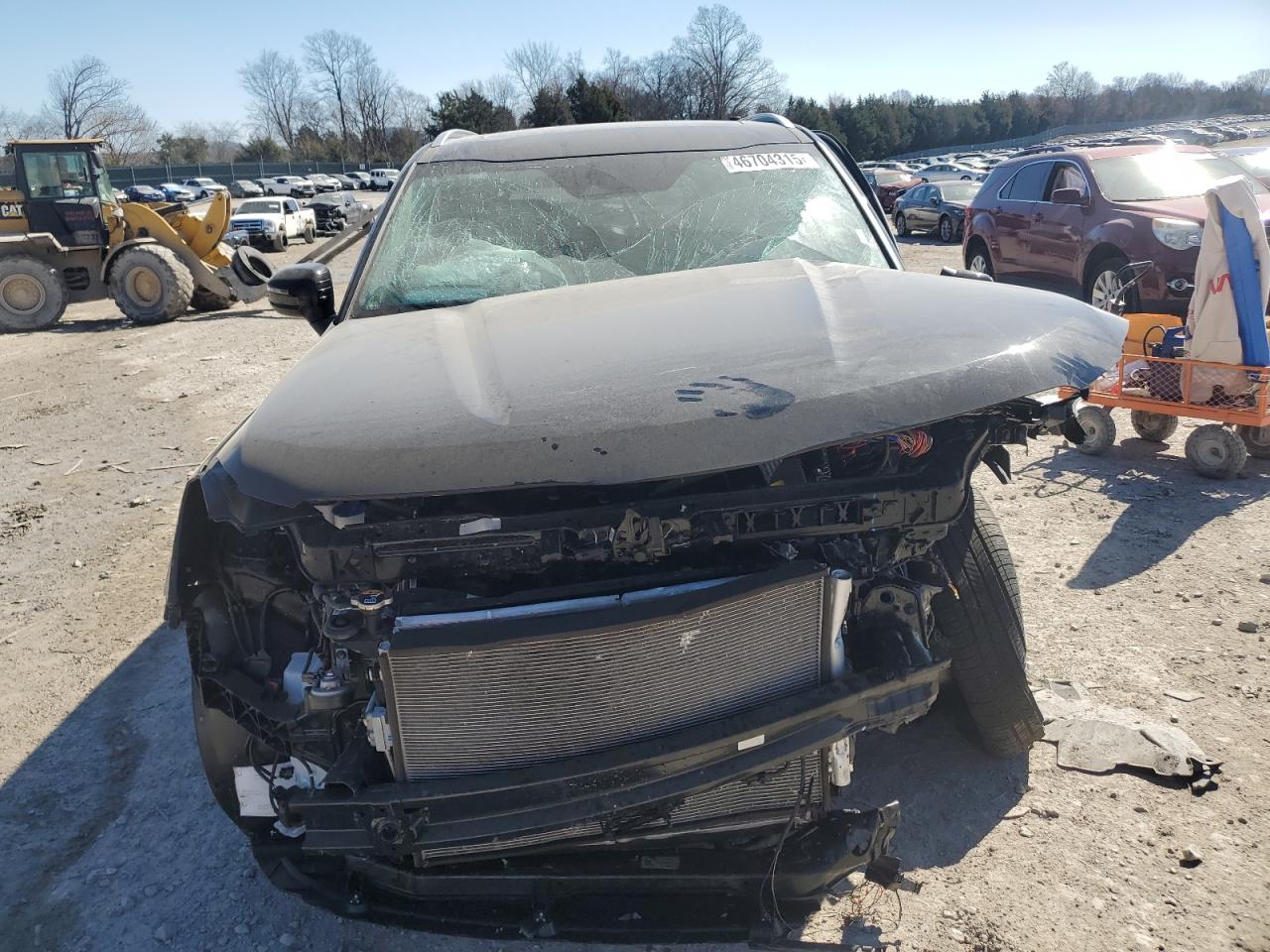 2025 KIA Telluride VIN 5XYP64GC8SG565906 Copart auction photo, front end / side damage thumbnail 5