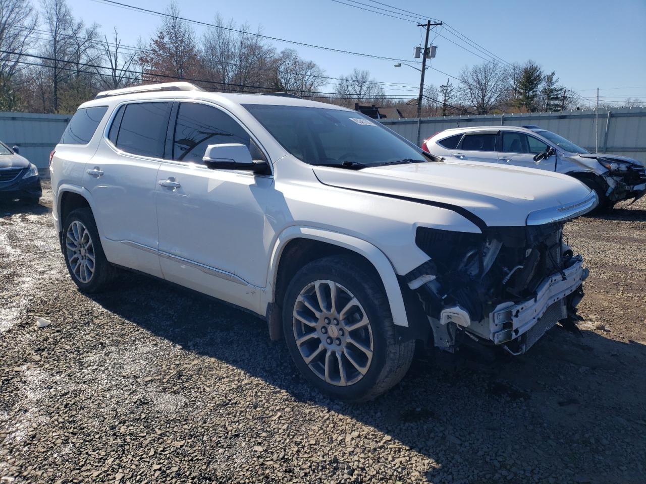 2020 GMC Acadia VIN 1GKKNXLS1LZ135086 Copart auction photo, front end / rear end damage thumbnail 4
