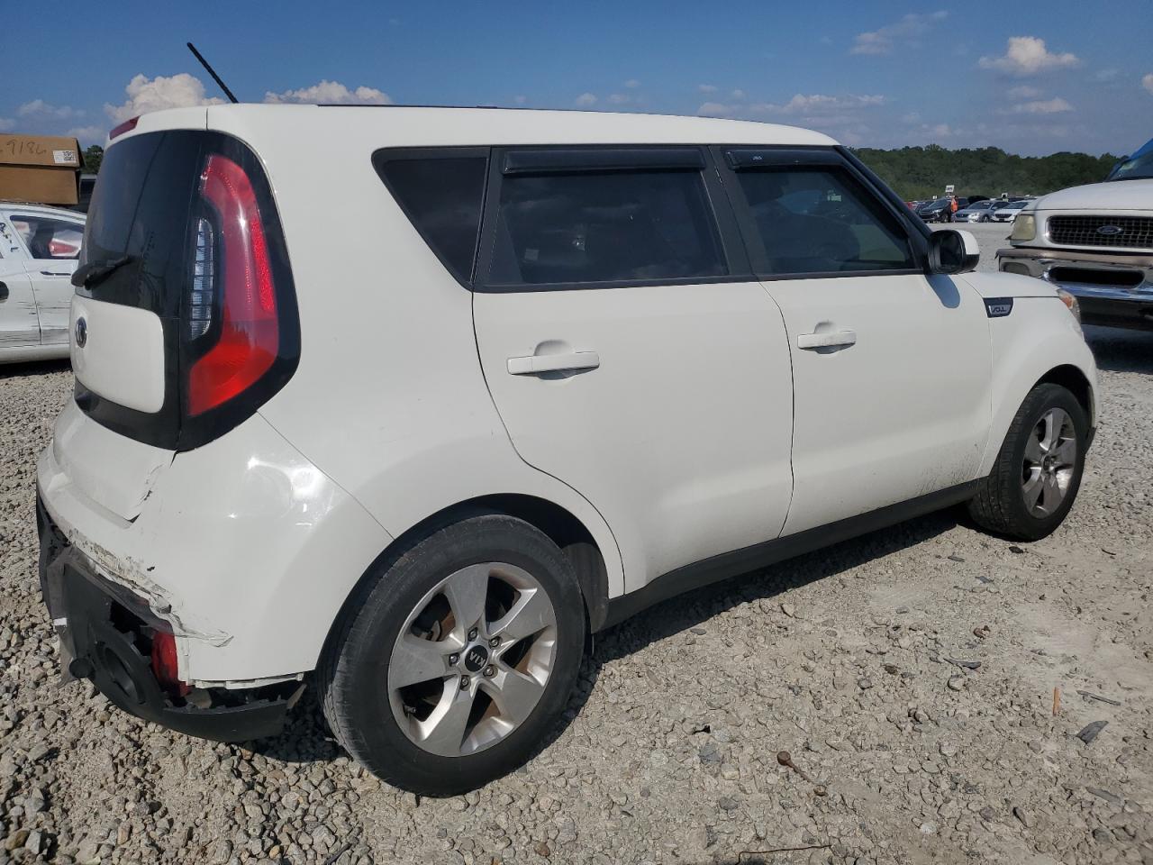 2019 KIA Soul VIN KNDJN2A26K7686864 Copart auction photo, rear end / front end damage thumbnail 3