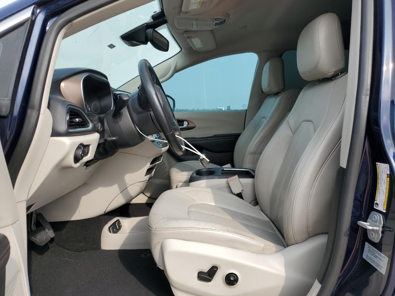 2017 Chrysler Pacifica VIN 2C4RC1EG9HR727343 Copart auction photo, front end damage thumbnail 7