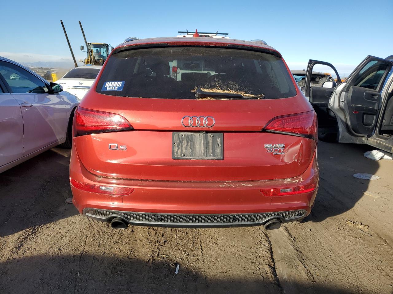 2014 Audi Q5 VIN WA1DGAFP3EA127778 Copart auction photo, front end damage thumbnail 6