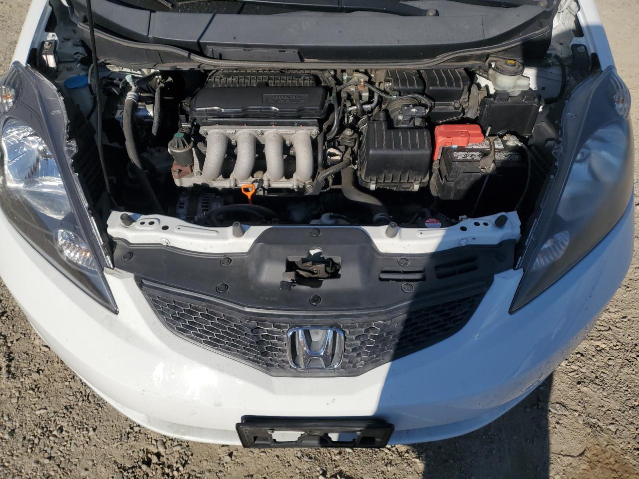 2013 Honda Fit VIN JHMGE8H37DC049700 Copart auction photo, side / rear end damage thumbnail 11