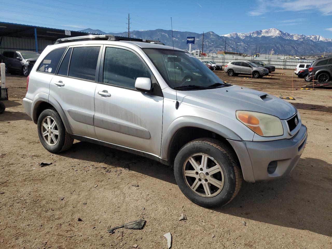 2005 Toyota RAV 4 VIN JTEGD20V750069135 Copart auction photo, rear end damage thumbnail 4