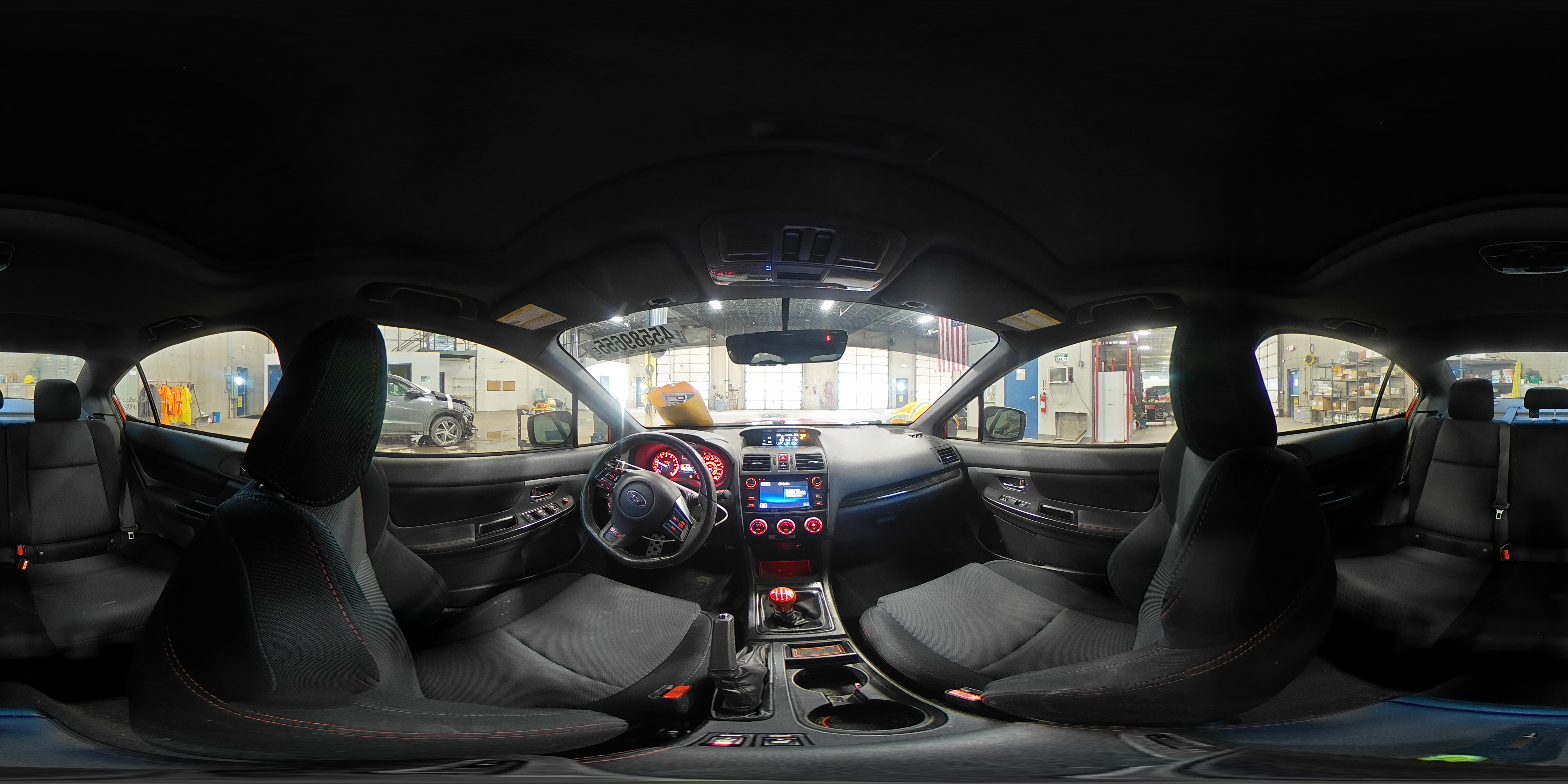 2017 Subaru WRX VIN JF1VA1E6XH9811386 Copart auction photo, front end damage thumbnail 13