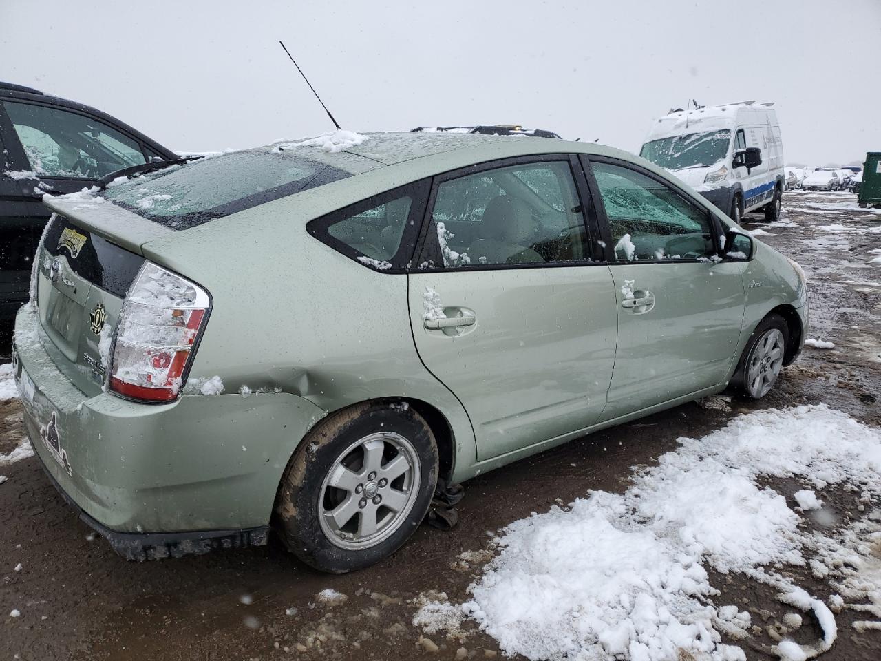 2006 Toyota Prius VIN JTDKB20U163178024 Copart auction photo, front end damage thumbnail 3