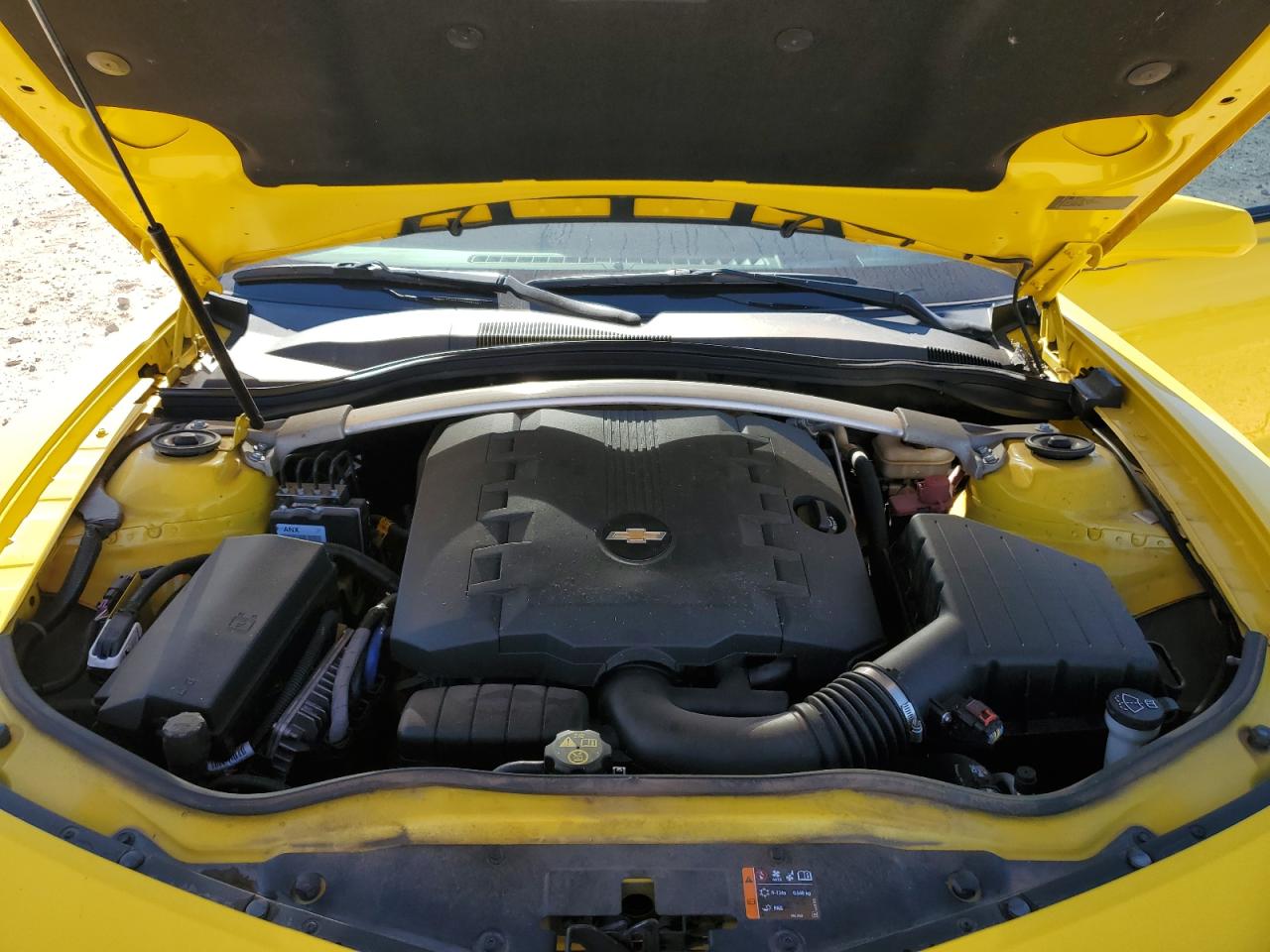 2012 Chevrolet Camaro VIN 2G1FC3D31C9162357 Copart auction photo, rear end / minor dent/scratches damage thumbnail 12