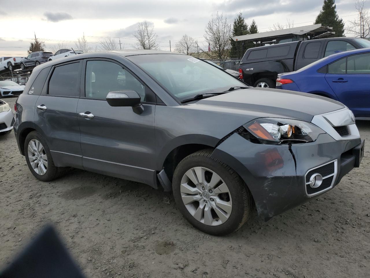 2010 Acura RDX VIN 5J8TB1H28AA005205 Copart auction photo, all over damage thumbnail 4