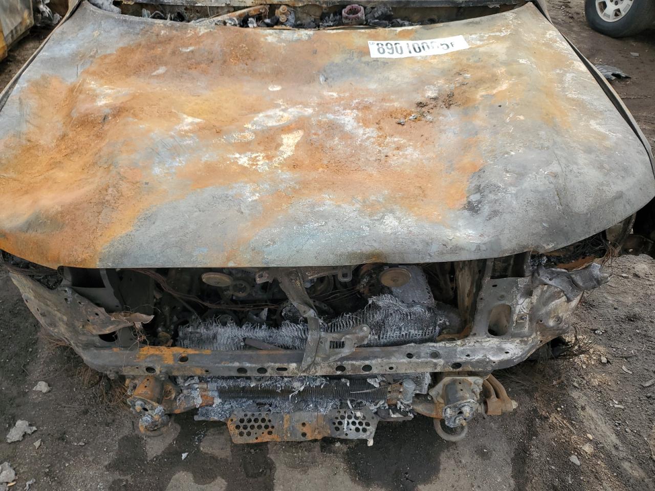 2011 Toyota Land Cruiser VIN JTMHY7AJ3B4007368 Copart auction photo, burn damage thumbnail 12
