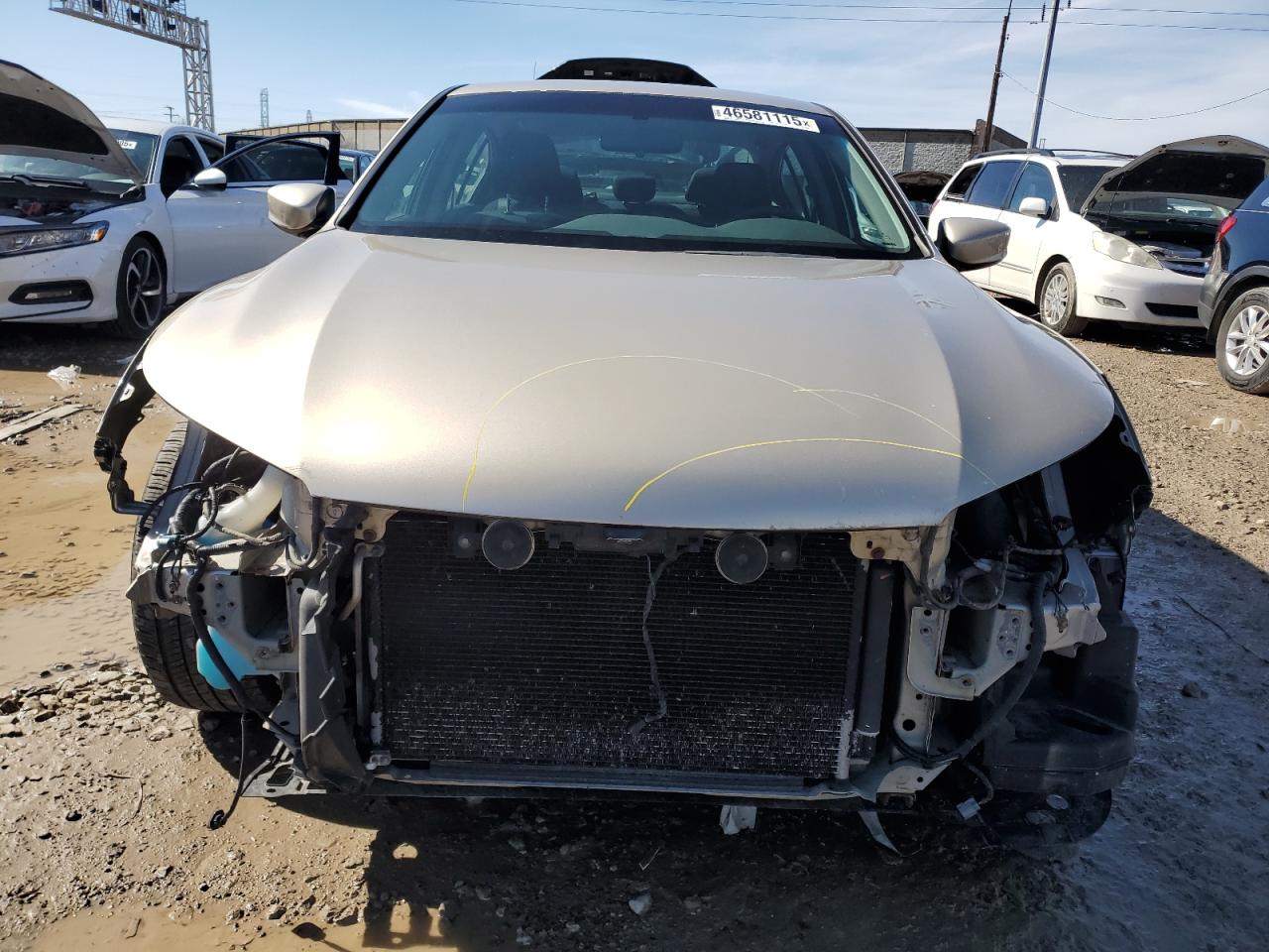 2013 Honda Accord VIN 1HGCR2F59DA080997 Copart auction photo, front end damage thumbnail 5