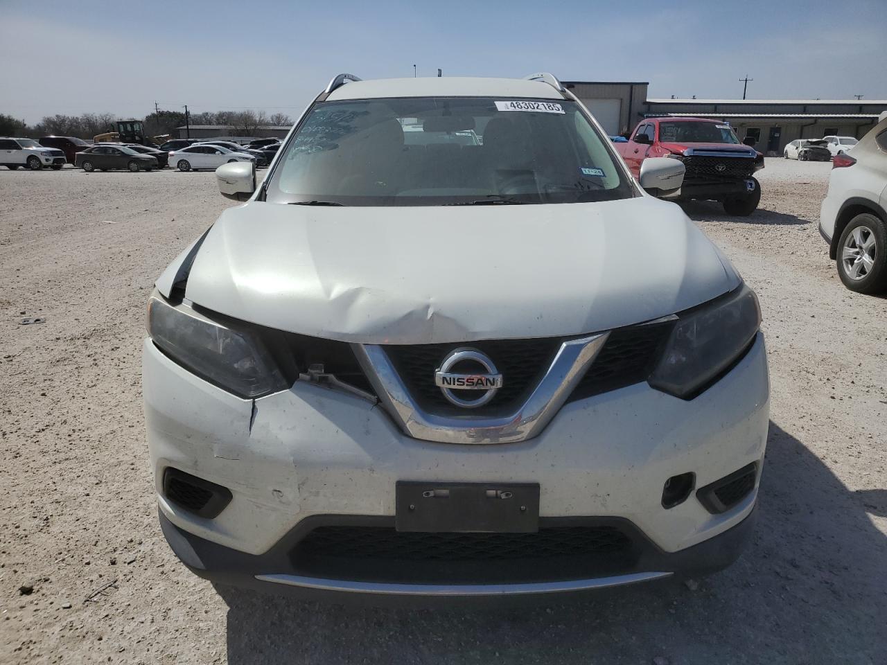 2014 Nissan Rogue VIN 5N1AT2MVXEC844092 Copart auction photo, rear end / front end damage thumbnail 5