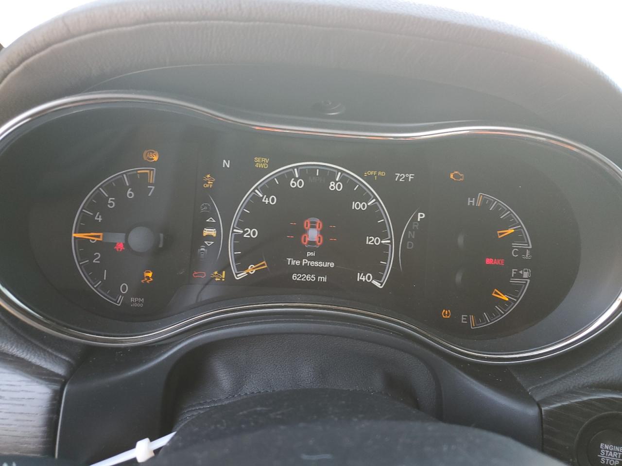 2019 Jeep Grand Cherokee VIN 1C4RJFCG8KC540648 Copart auction photo, front end damage thumbnail 9