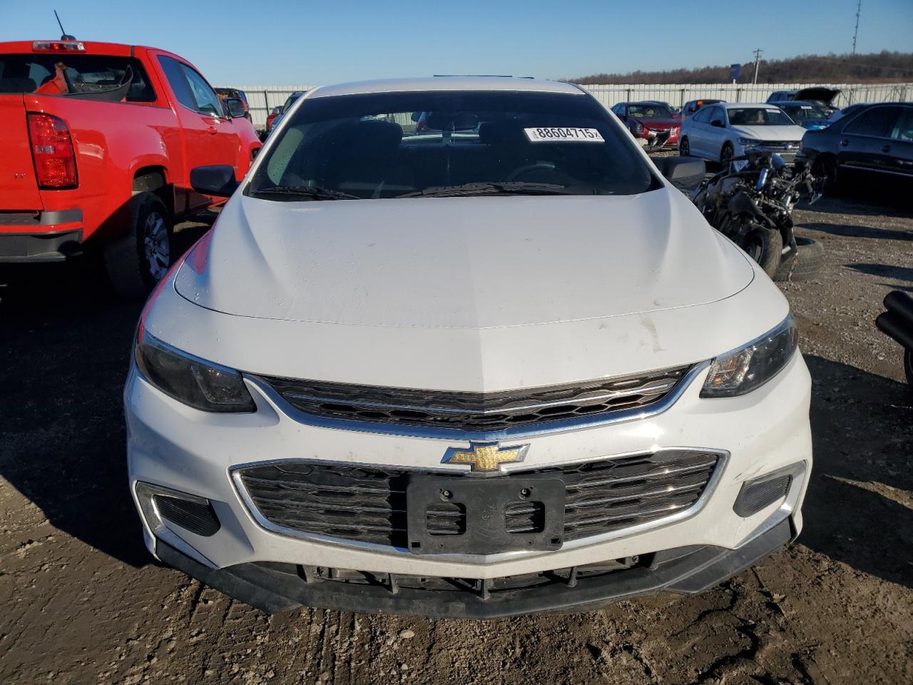 2017 Chevrolet Malibu VIN 1G1ZB5ST9HF102422 Copart auction photo, rear end damage thumbnail 5