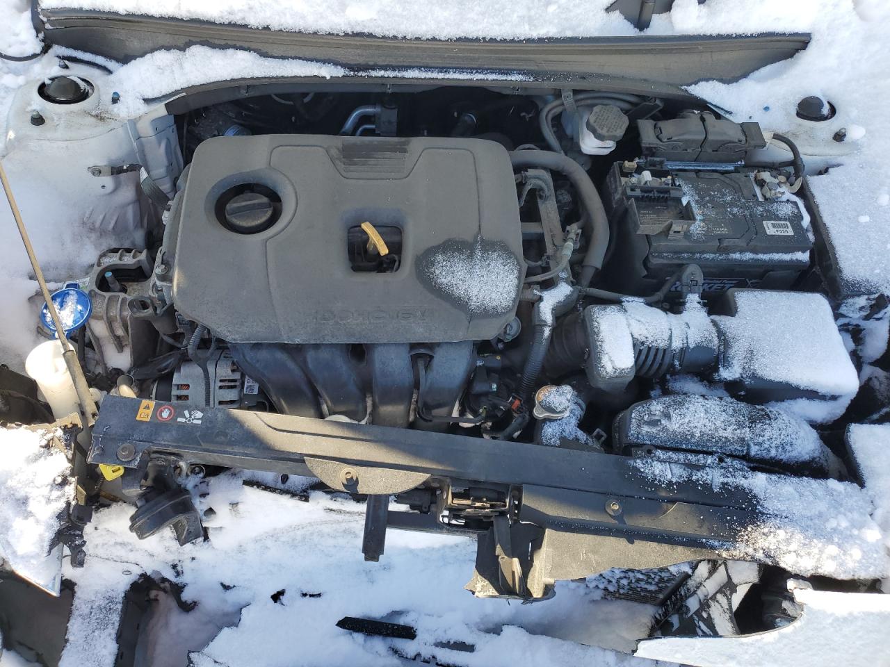 2021 KIA Forte VIN 3KPF34AD4ME351274 Copart auction photo, front end damage thumbnail 13
