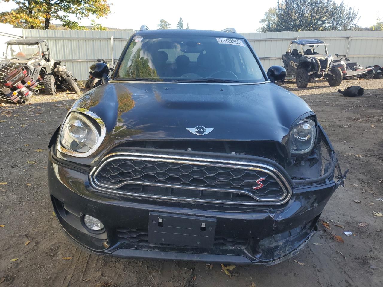 2018 MINI Cooper VIN WMZYT5C35J3E61971 Copart auction photo, front end / minor dent/scratches damage thumbnail 5