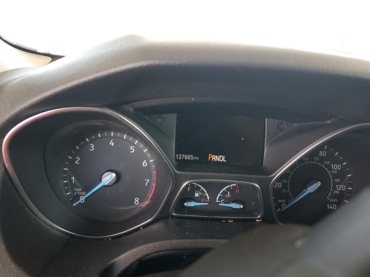 2017 Ford Focus VIN 1FADP3K24HL317101 Copart auction photo, rear end damage thumbnail 9