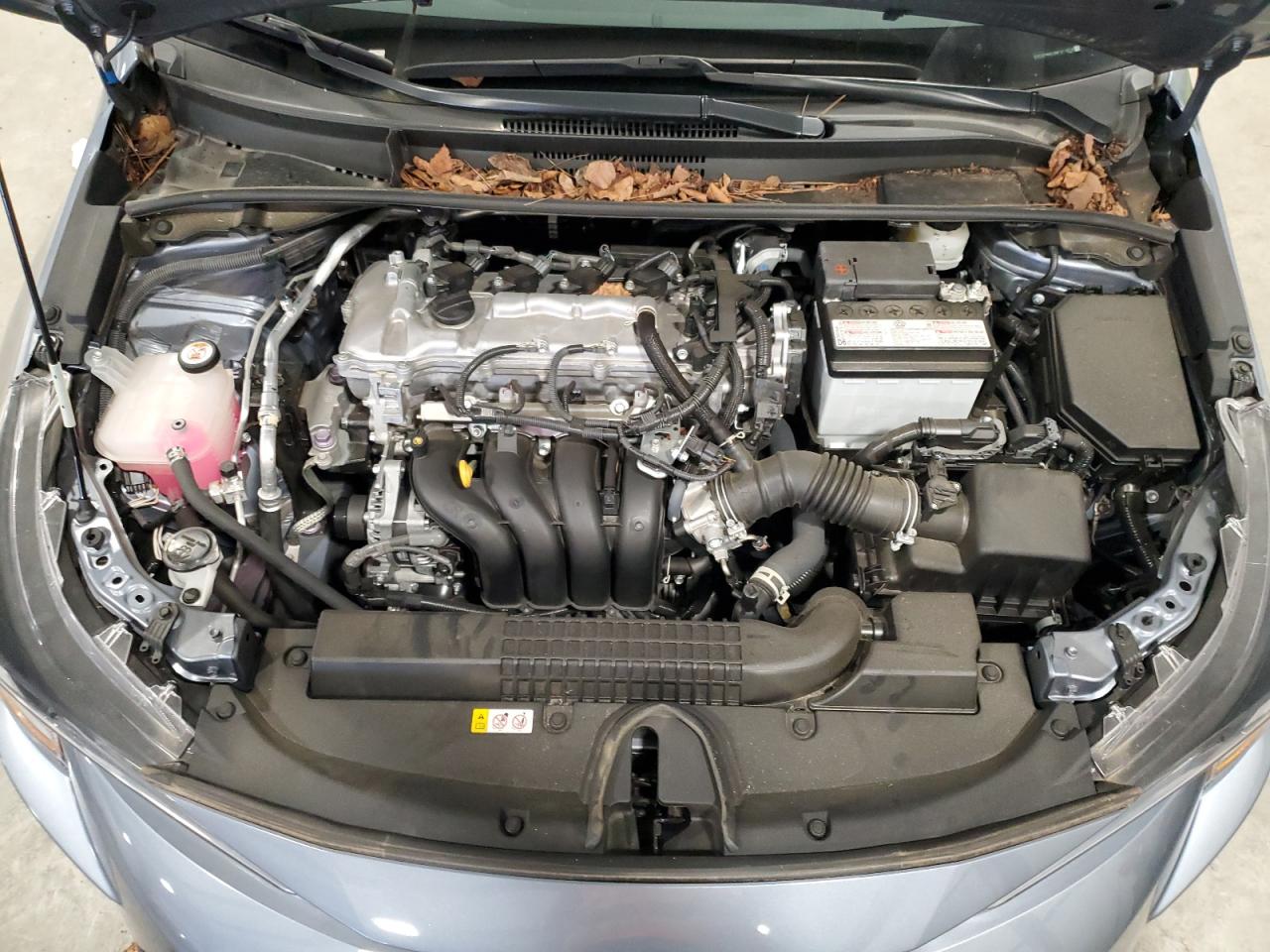 2022 Toyota Corolla VIN 5YFEPMAE0NP371658 Copart auction photo, side / front end damage thumbnail 11