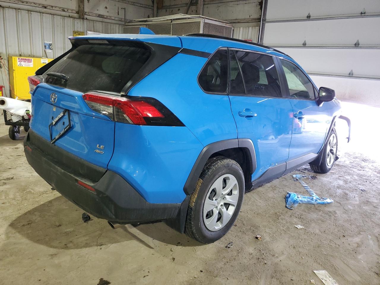 2020 Toyota RAV 4 VIN JTMF1RFV5LD066507 Copart auction photo, front end damage thumbnail 3