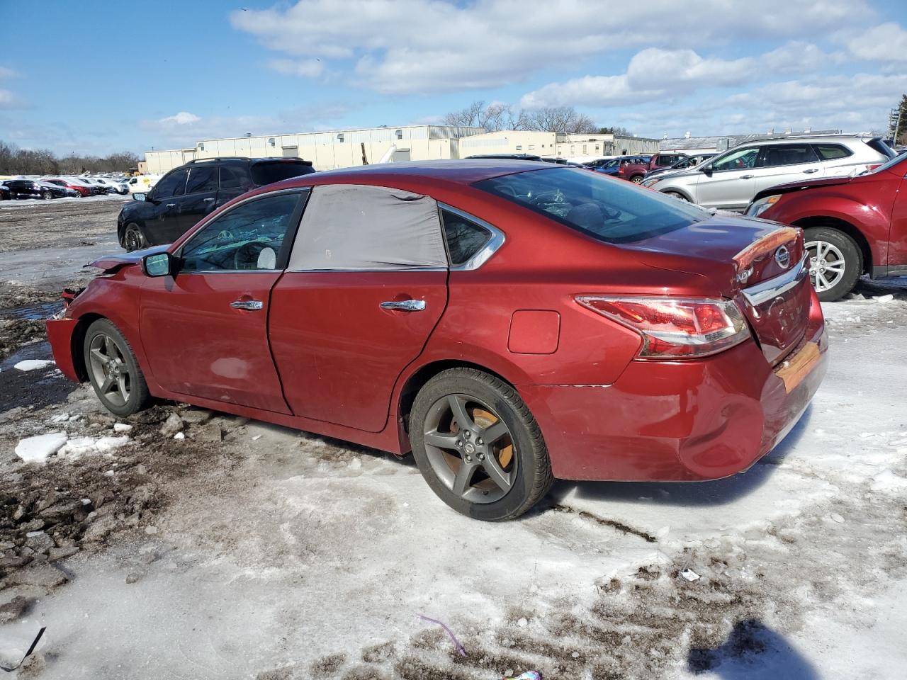 2013 Nissan Altima VIN 1N4AL3AP2DC914267 Copart auction photo, front end / rear end damage thumbnail 2