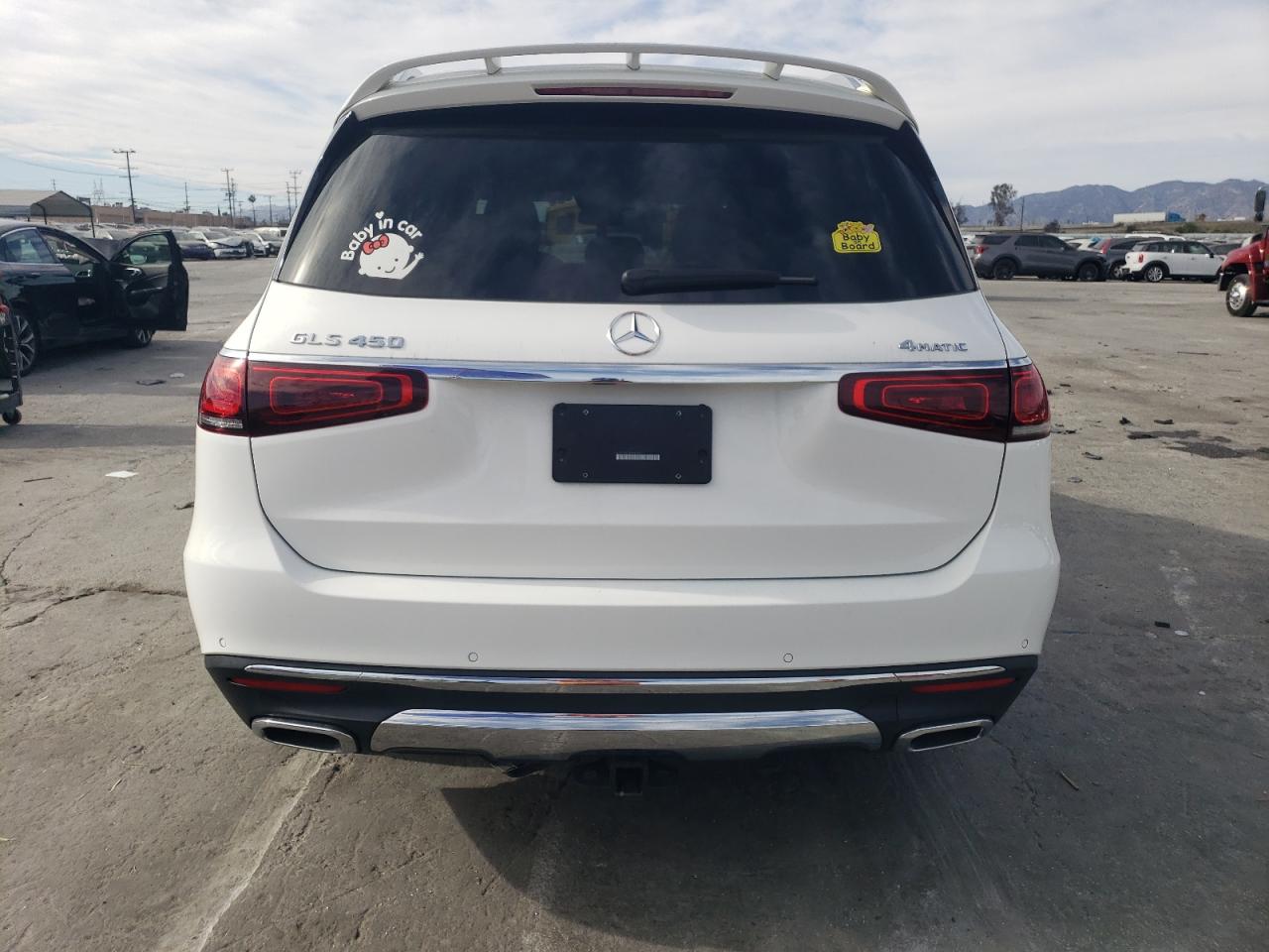 2021 Mercedes-Benz GLS-klasse VIN 4JGFF5KE3MA439977 Copart auction photo, front end damage thumbnail 6