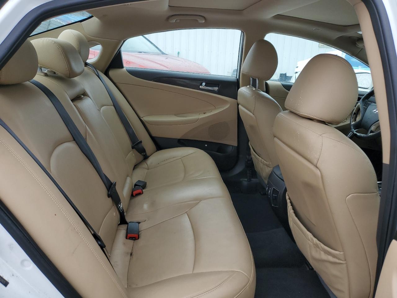 2012 Hyundai Sonata VIN 5NPEC4AC3CH358925 Copart auction photo, front end / side damage thumbnail 10