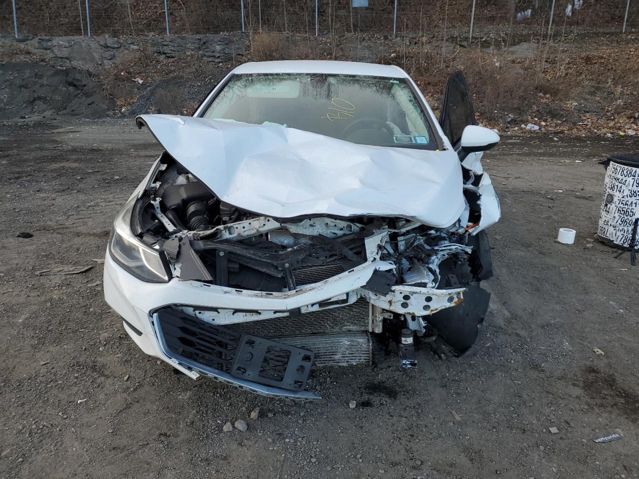 2017 Chevrolet Cruze VIN 1G1BE5SM4H7281108 Copart auction photo, all over / front end damage thumbnail 5
