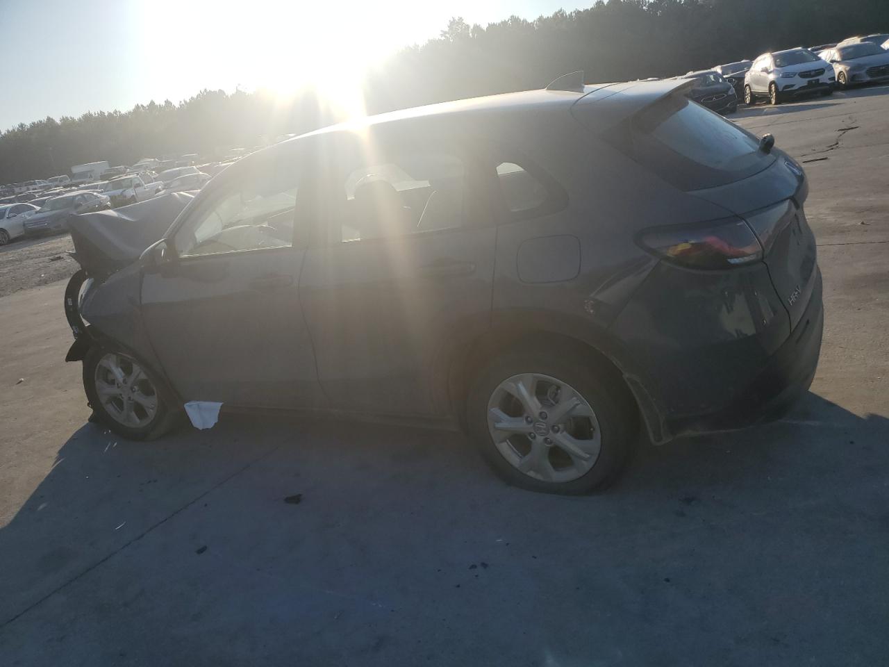 2024 Honda HR-V VIN 3CZRZ1H31RM736113 Copart auction photo, front end damage thumbnail 2
