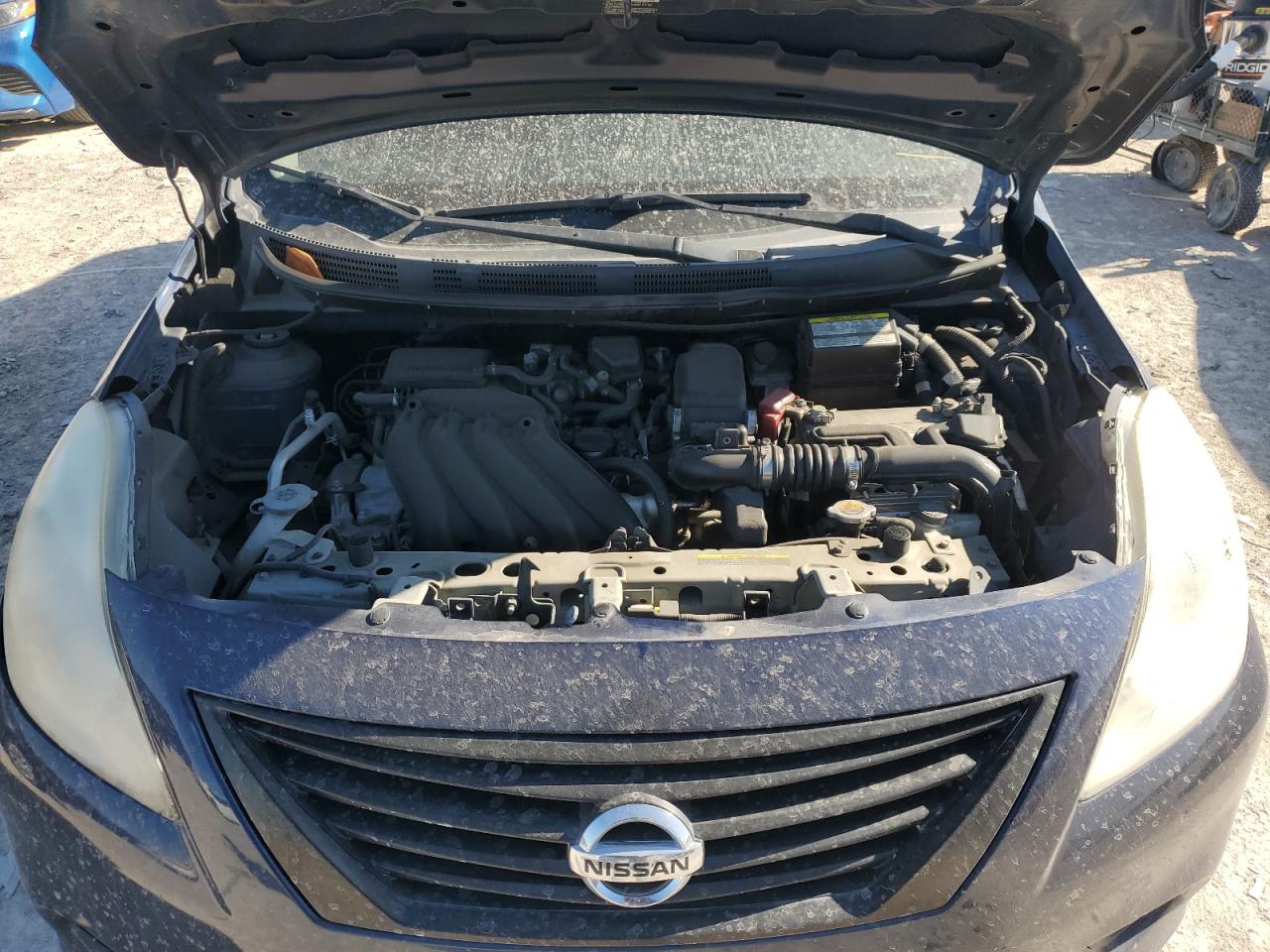 2014 Nissan Versa VIN 3N1CN7AP8EL845419 Copart auction photo, side damage thumbnail 11