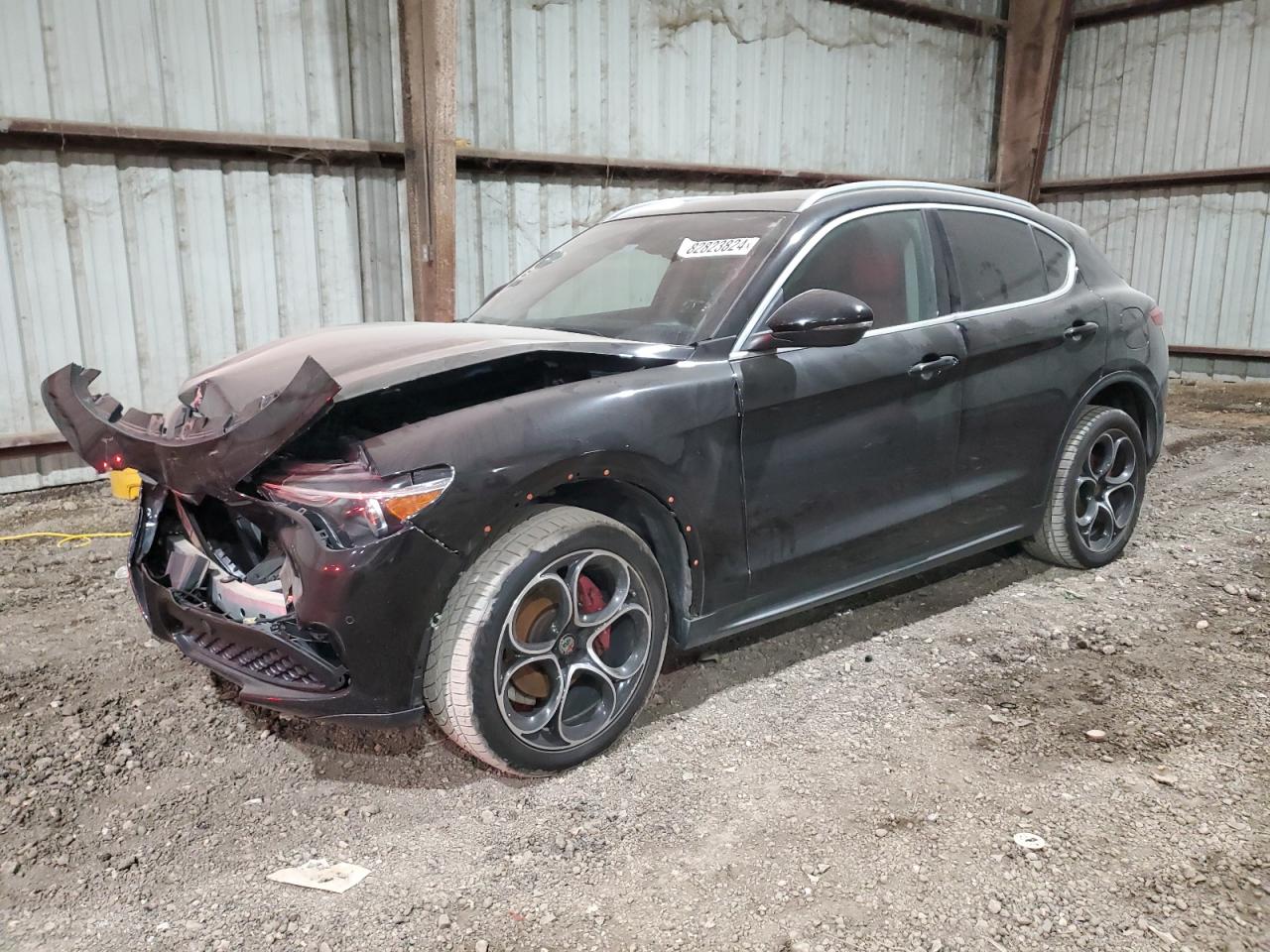 2019 Alfa Romeo Stelvio VIN ZASPAKBN7K7C43323 - Copart auction photo