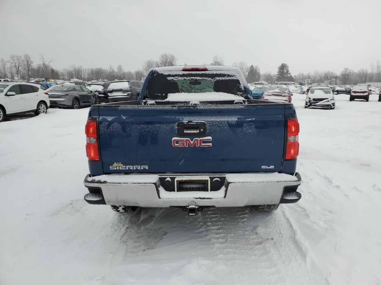 2016 GMC Sierra VIN 1GTV2MEC8GZ362545 Copart auction photo, front end damage thumbnail 6