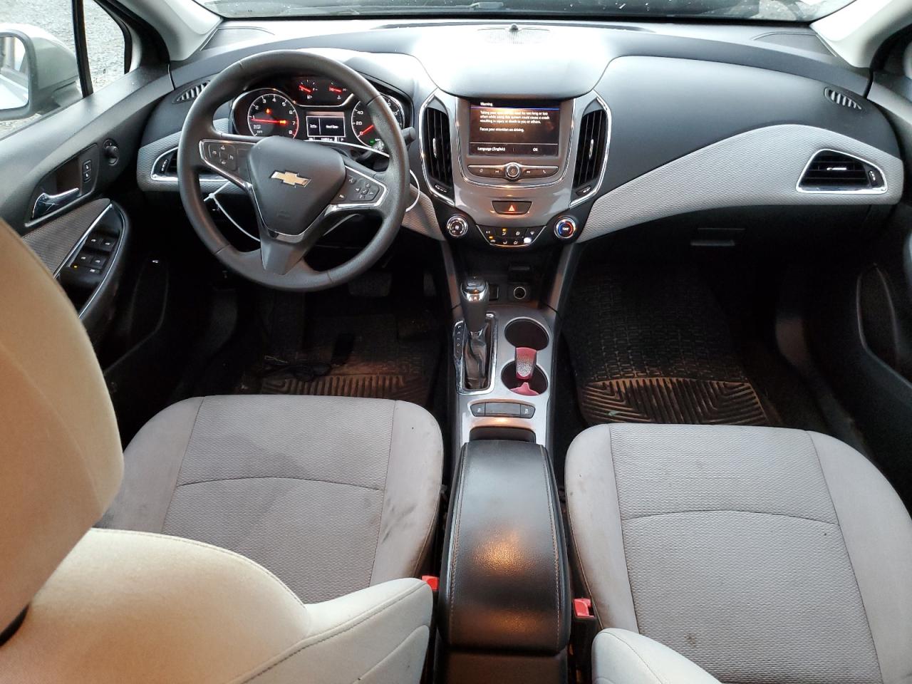2019 Chevrolet Cruze VIN 1G1BC5SM6K7128890 Copart auction photo, front end damage thumbnail 8