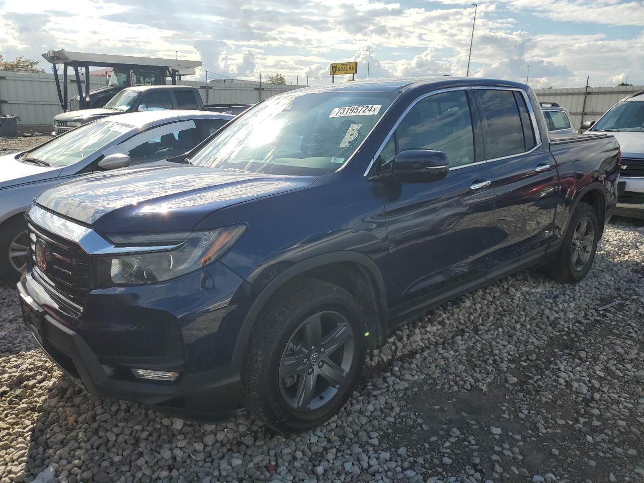 2022 Honda Ridgeline VIN 5FPYK3F78NB034707