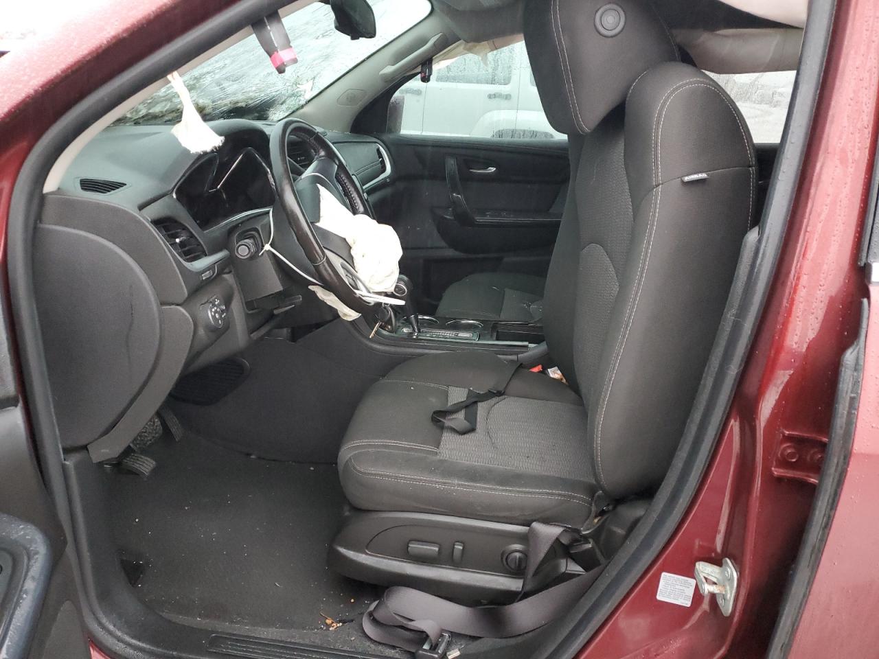 2017 Chevrolet Traverse VIN 1GNKRGKD9HJ204364 Copart auction photo, front end / side damage thumbnail 7