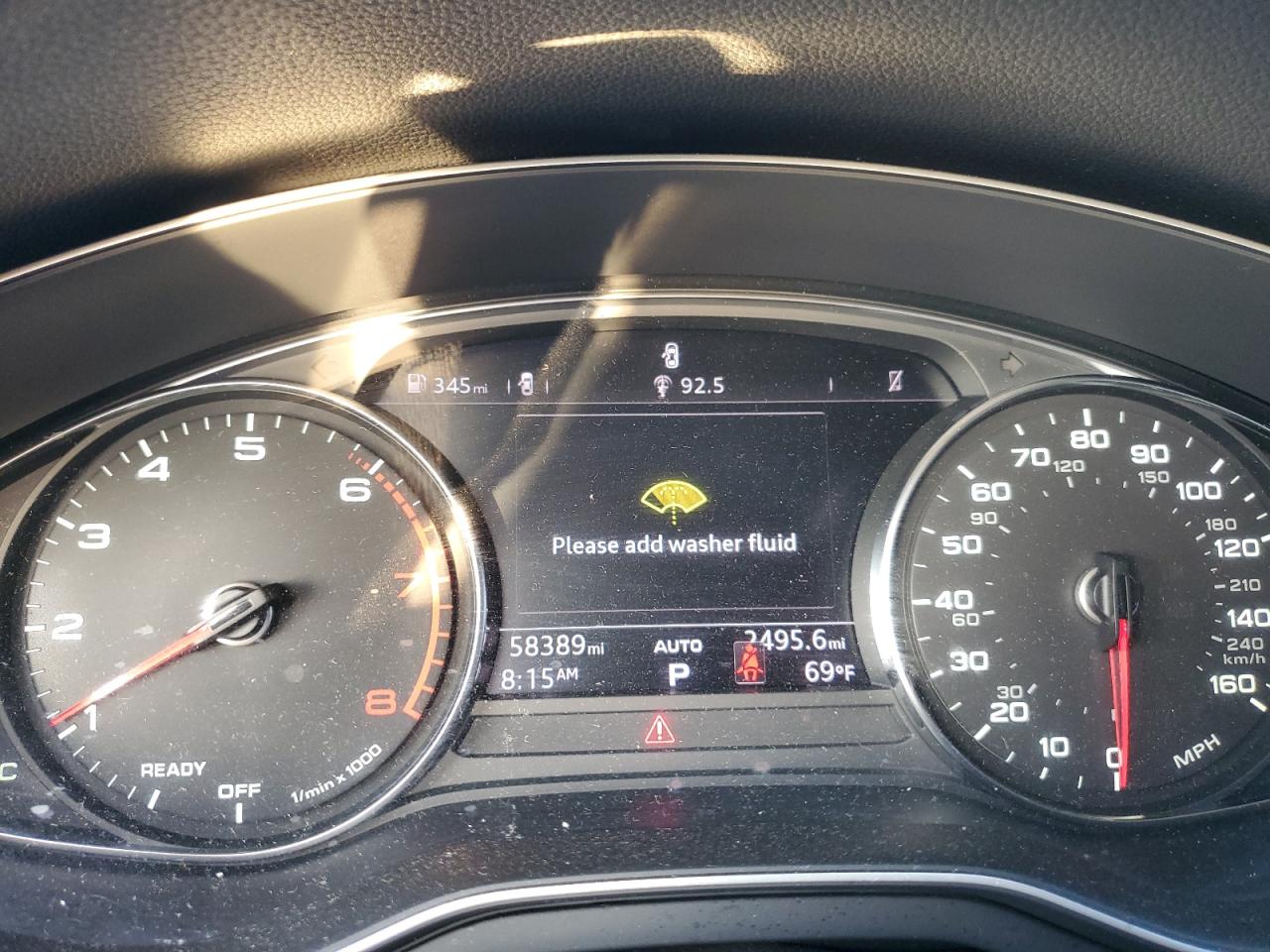 2018 Audi A4 VIN WAUKMAF48JA040025 Copart auction photo, side damage thumbnail 9