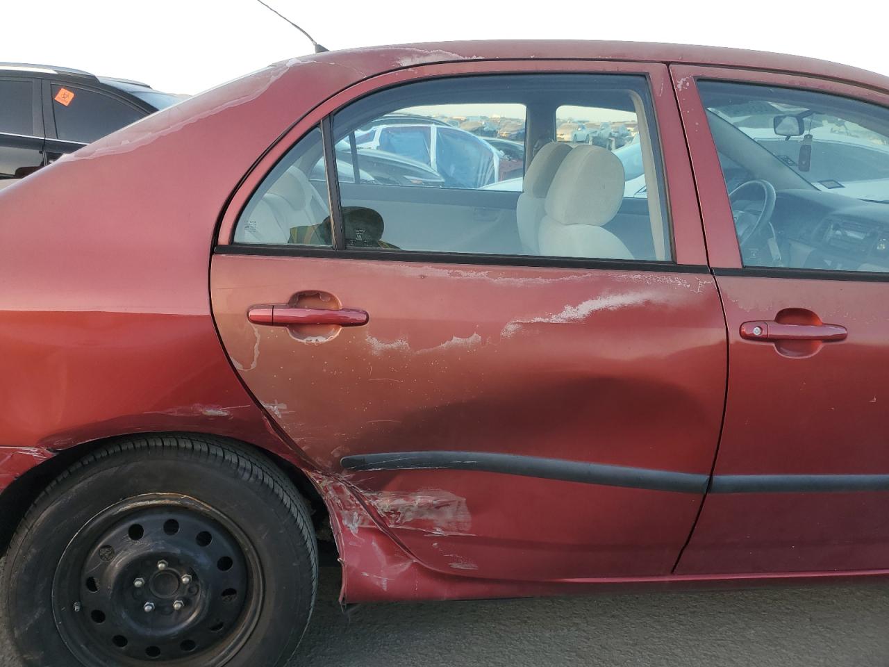 2008 Toyota Corolla VIN 1NXBR32E08Z042368 Copart auction photo, all over damage thumbnail 10