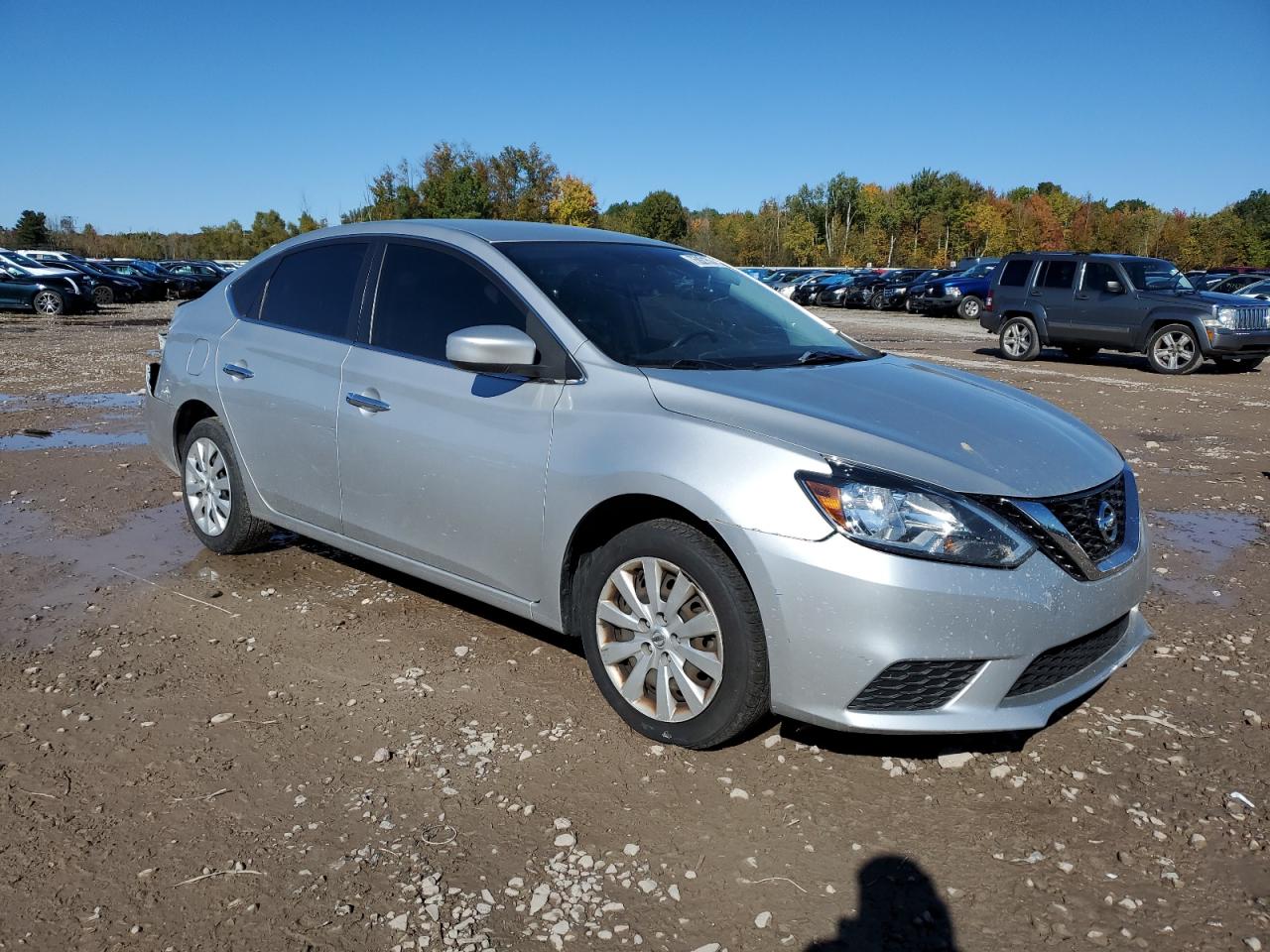 2019 Nissan Sentra VIN 3N1AB7AP9KY360351 Copart auction photo, rear end / minor dent/scratches damage thumbnail 4