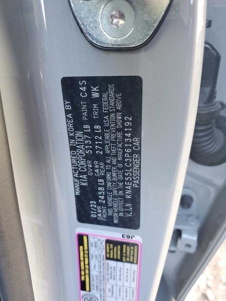 2023 KIA Stinger VIN KNAE55LC3P6134192 Copart auction photo, front end damage thumbnail 12